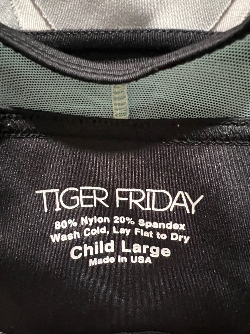 Tiger Friday Honey Dance Unitard size Child Large - Picture 8 of 8